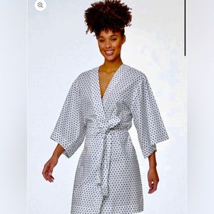 Roller Rabbit Hearts Kimono Robe